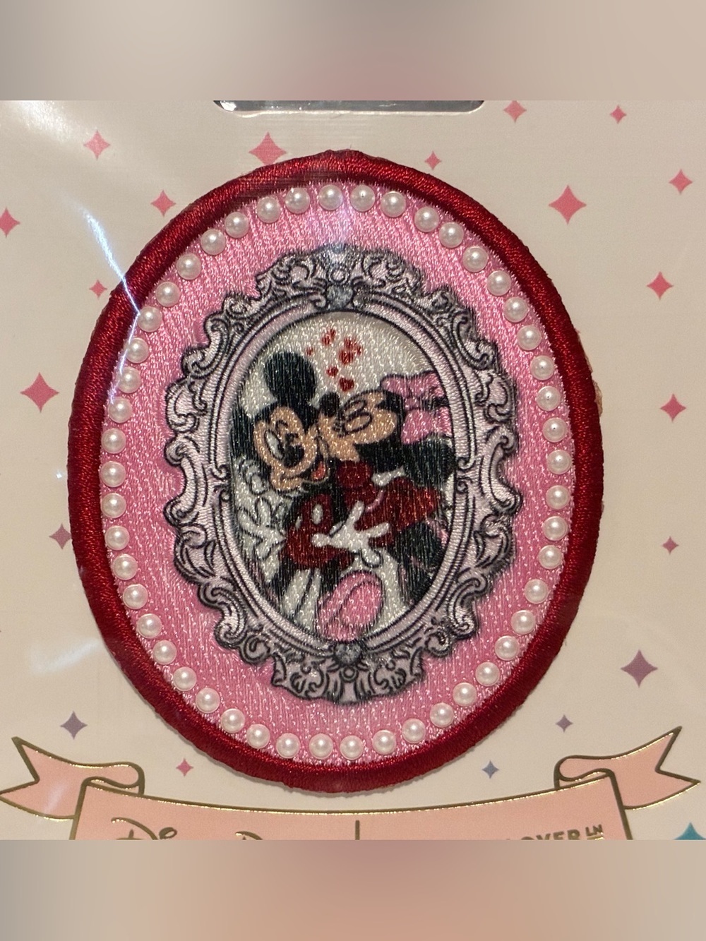 Disneys Stoney Clover Mickey and Minnie Mouse Adhesive Patch